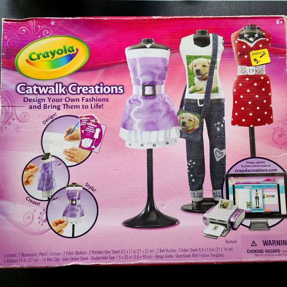 CRAYOLA-Catwalk Creations Kit - Picture 1 of 4